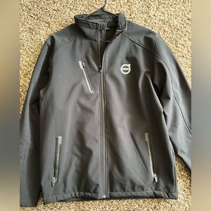 Black jacket, lightweight, Volvo brand
